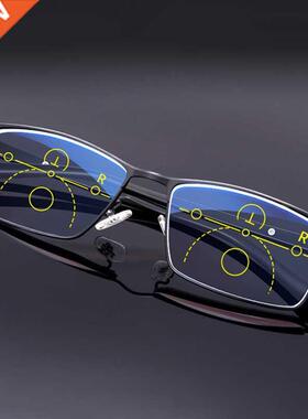 1PC Progressive Reng Glasses Men Women Multifocal Bifocal