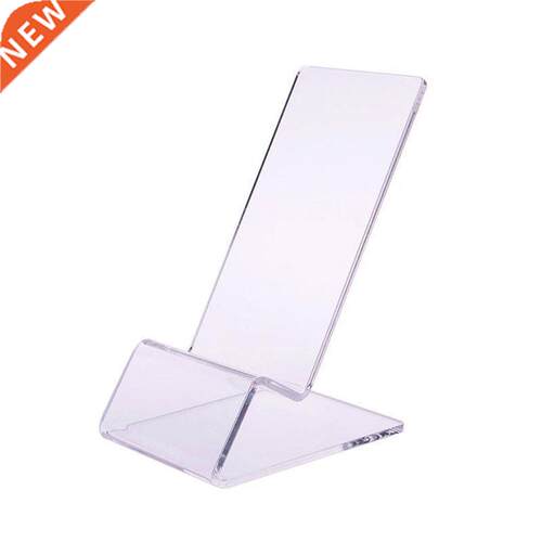 Clear Acrylic Phone Mount Holder Mini Portable Display Stand