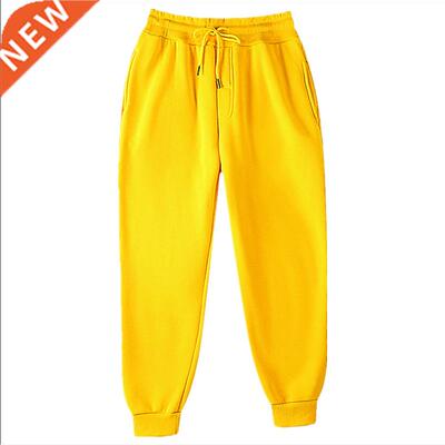 New Joggers Sweatpants Men and Women Elastic Waist Lose Cas