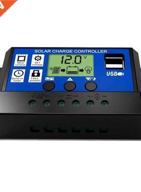 30A 12V / 24V LCD ntellgence Regulate PWM Battery Charge C