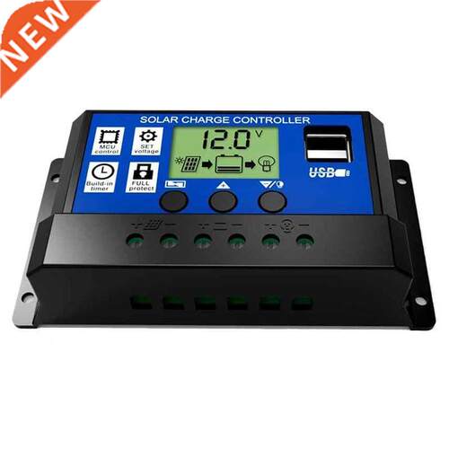 30A 12V / 24V LCD ntellgence Regulate PWM Battery Charge C