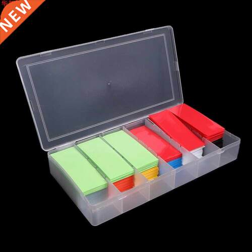 280 Pcs PVC Heat Shrink Tubing Tube Wrap Kit For 18650 18500