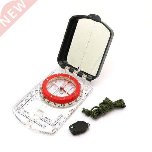 Hiking Camping Outdoor Compass Ruler Cross-country Race