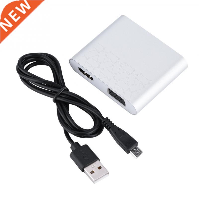 USB/Micro USB To VGA HDMI Video Converter Adapter HDTV Dock
