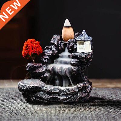 Backflow Incense Burner Resin Waterfall Incense Burner