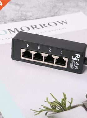 CATS Ethernet Cable Splitter Adapter Cable 1 Male To 4 Femal