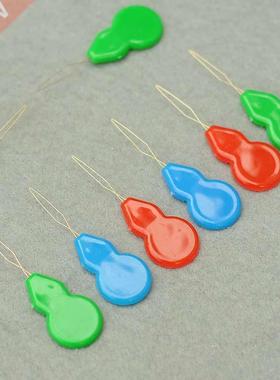 10PCS Plastic Threader Cross Stitch Sliver Bow Wire Needles