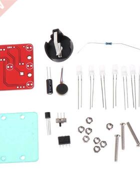 DIY Swing Shaking LED Dice Kit with Small Vibration Motor Di