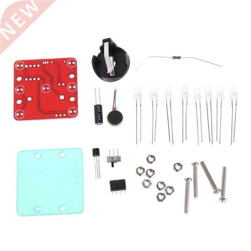 DIY Swing Shaking LED Dice Kit with Small Vibration Motor Di