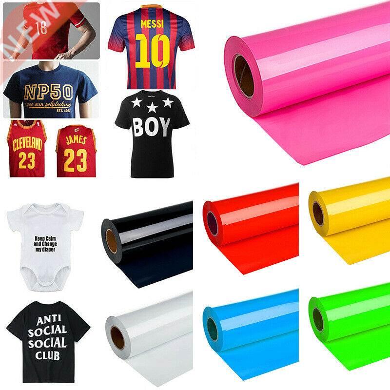 1 Roll Vinyl Heat Transfer Iron On  Garment Film Cricut S