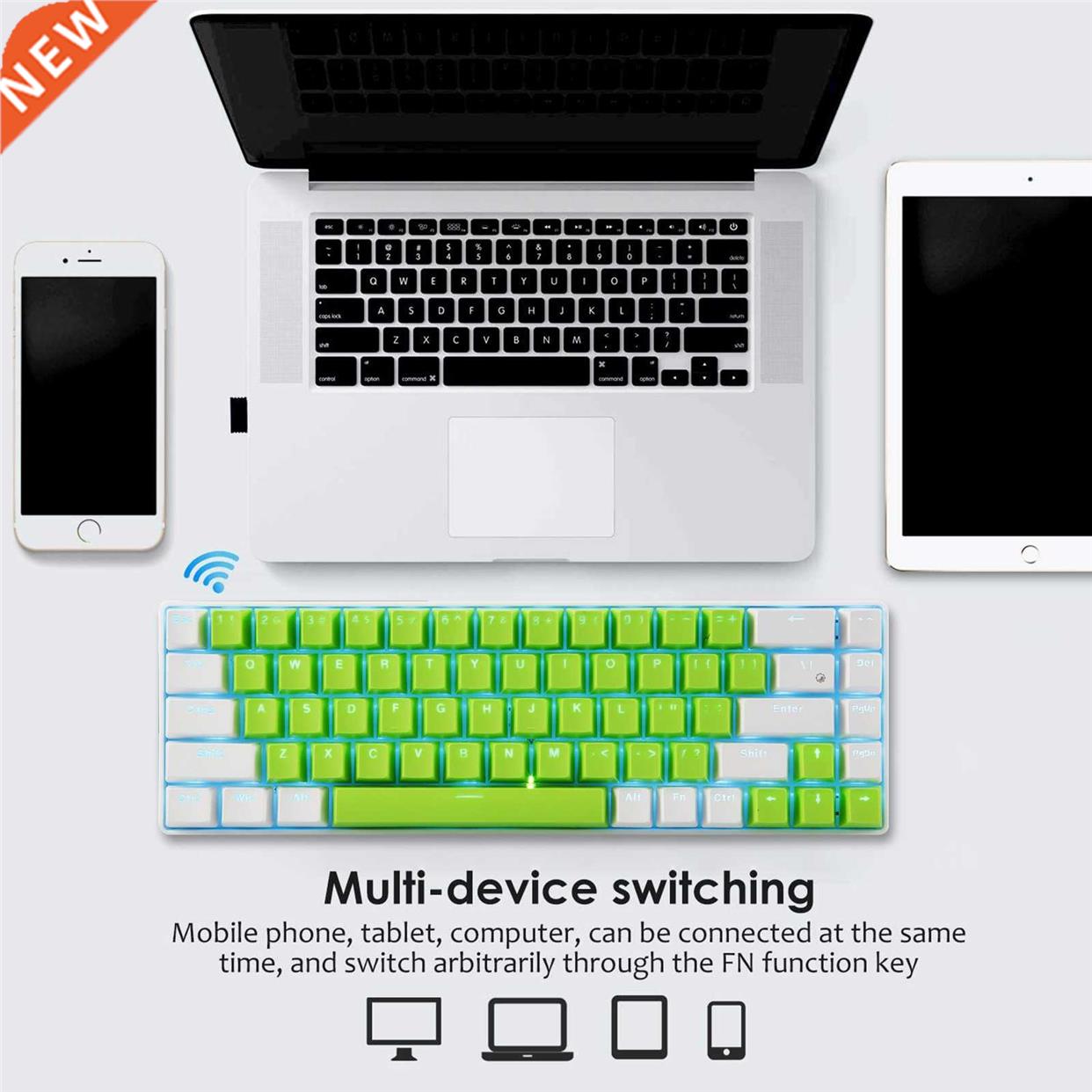 Mechanical keyboard Computer Keyboard Gamer Bluetooth/2.4GHz