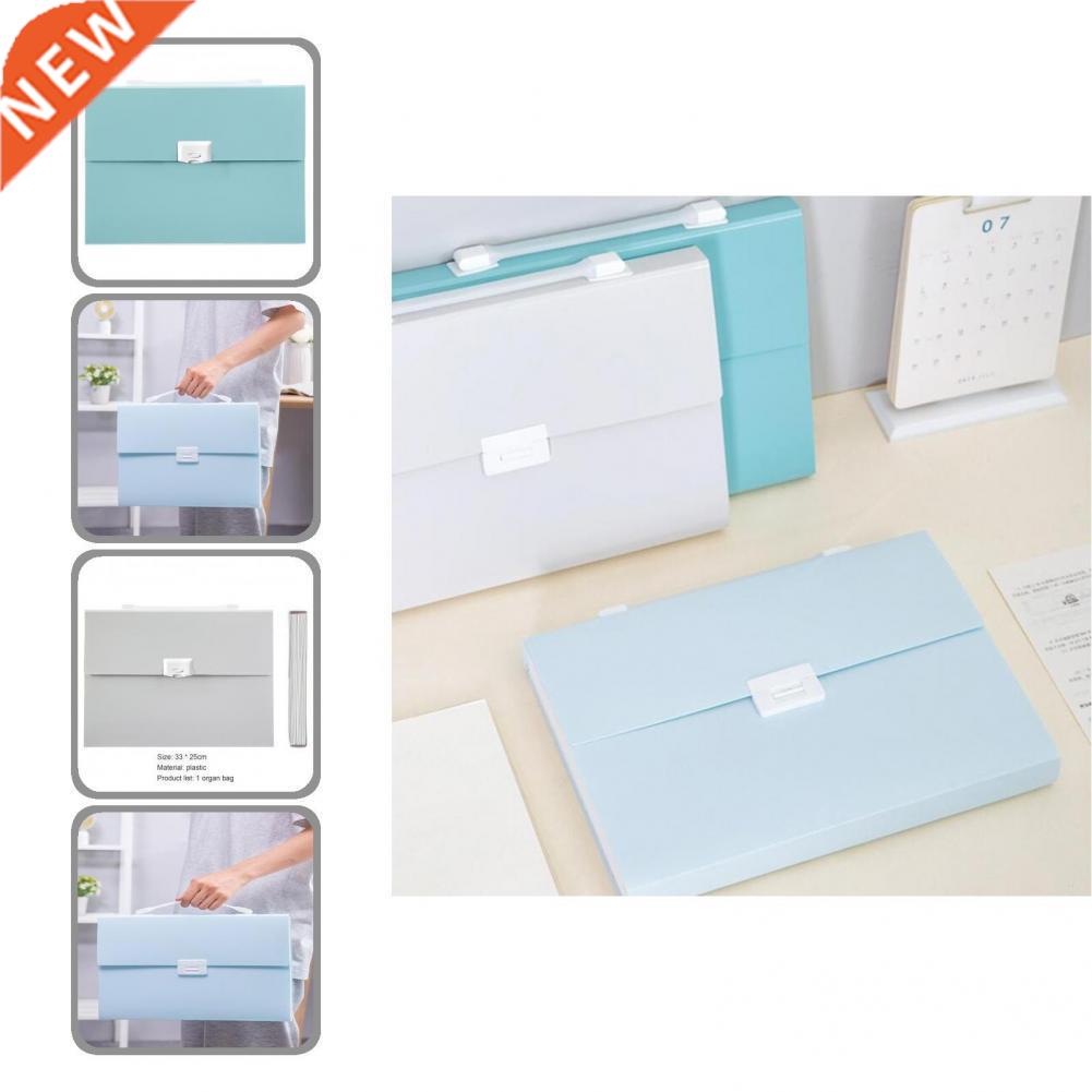 3 Colors 13 Grids Useful Durable Files Document Folders Hasp