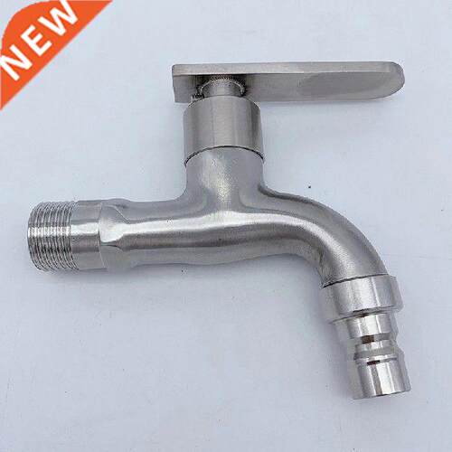 Washing Machine Faucet, Stainless Steel Wall Faucet for