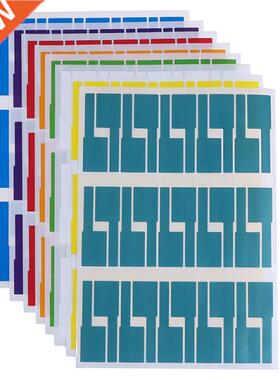 300Pcs Self-adhesive Cable Labels Waterproof Identification