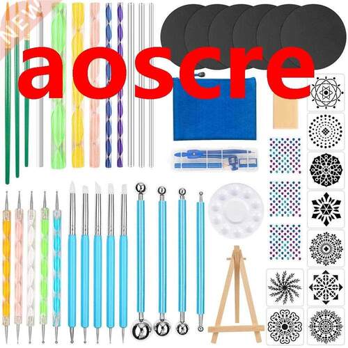 49PCS Mandala Dotting Tools, Mandala Dotting Tools Set with