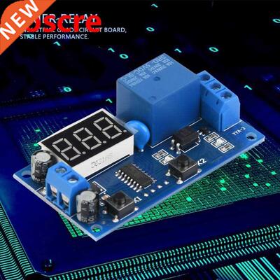 YYA-3 DC 5V Cycle Delay Timer Relay Adjustable Time Control