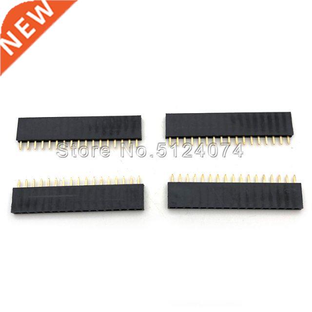 20pcs/lot Single row female 17pin spacing 2.54 mm row pin so
