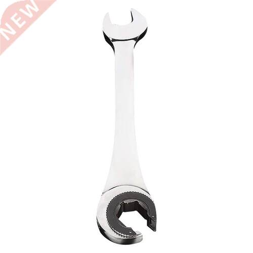 Chrome Vanadium Steel Tubing Ratchet Wrench Spanner with Fle