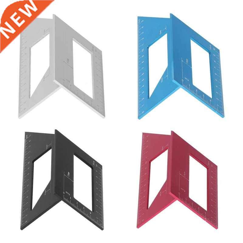 1 pc 45 /90 Degree T Angle Gauge Straight Ruler 3D Mitre Deg