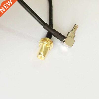 10CM RP SMA Female to CRC9 Right Angle Crimp RG174 Pigtail C