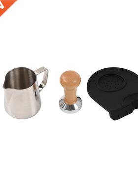 1 Pcs Coffee Scoop 304 Stainless Steel Silver S 1set 51MM