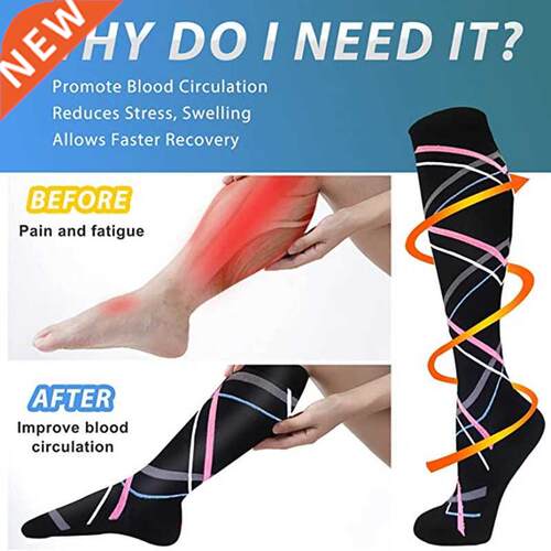 Compression Socks Athletic Men Women Best Graduated Breathab