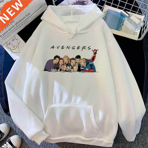 Avengers Funny Cartoon Unisex Hoodies Men Graphic Vintage Co