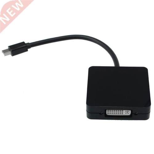 DP Displayport to HDMI DVI VGA Adapter Black for MacBook Air