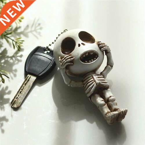Halloween Keychain Horror Personality Skeleton Skull
