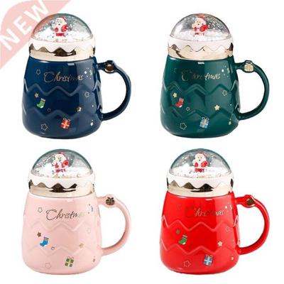 Santa Claus Ceramic Coffee Mug for Coffee Shop Kicthen Resta