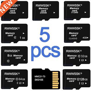 5pcs/Lot Brand New High Speed Micro Tf Card 128MB 256MB 512M