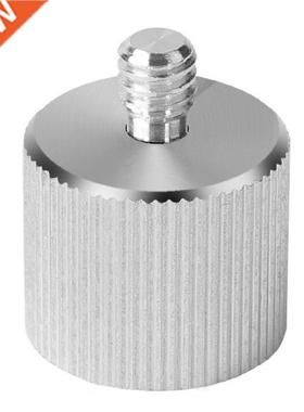 5/8 Inch Female to 1/4 Inch Male Mic Screw Adapter Smooth Su