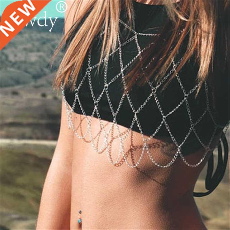 2020 Collares Collier Bikini Body Chain Harness Bohemian Jew
