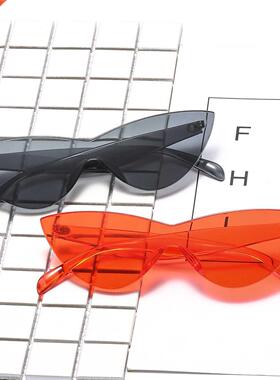 2022 cat eye sunglasses women sun glasses 小框猫眼太阳镜