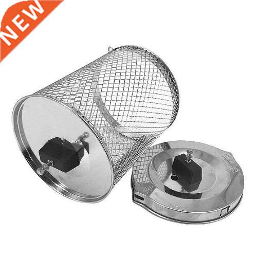 Stainless Steel Round Rotisserie Basket Durable Roast