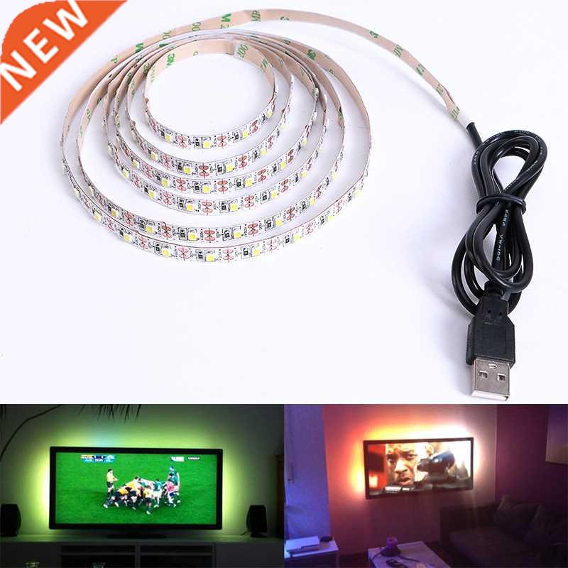 LED strip DC 5V USB SMD 3528 RGB Flexible Light Lamps LED Li