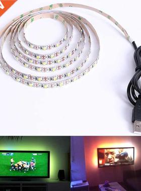 LED strip DC 5V USB SMD 3528 RGB Flexible Light Lamps LED Li