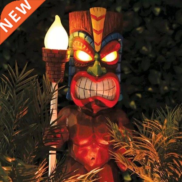 Angry Totem Garden Garden Decoration Outdoor Smiley Totem