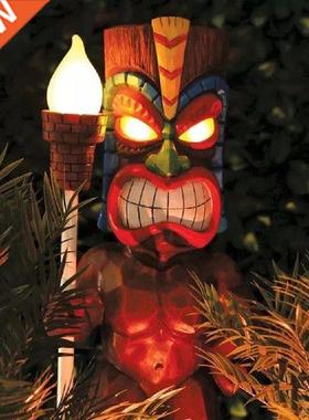 Angry Totem Garden Garden Decoration Outdoor Smiley Totem