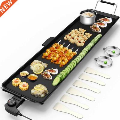Electrc Teppanyak Table Top Grll Grddle BBQ Barbecue