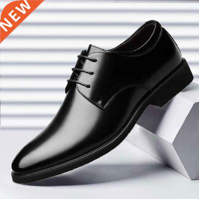 big plus size Shoes Men for Genuine Lether forml wedding
