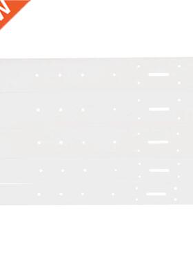 5Pcs Set Acrylic Leather Belt Buckle Head End Templates Sten