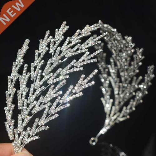 2022 Retro Luxury Bridal Hairband Headband Baroque Crystal H