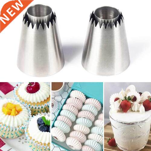 Cream Ppng Nozzles Stanless Steel Flower Mouth Cream Past