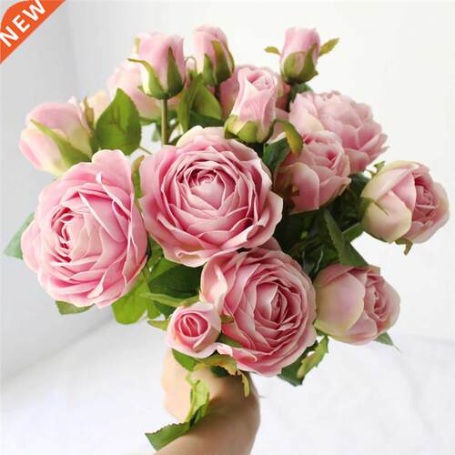 Simulation Flowers Artificial Rose Silk Flower Decorative