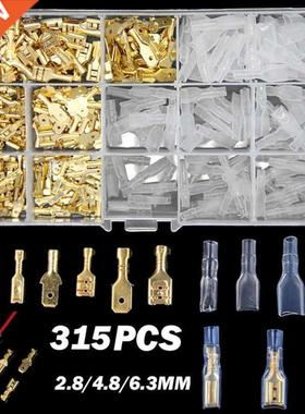 315pcs Cable Spade Lugs Electrical Wire Terminals Crimp Conn