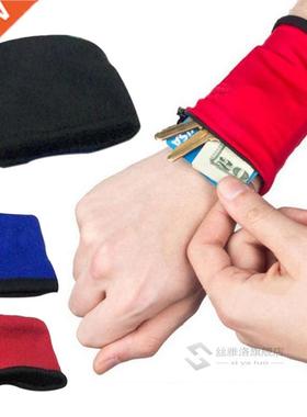 1Pcs ni Wrist Wallet Pouch Safe Outdoor Running Strap Wrap C