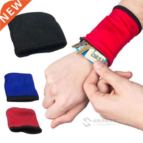 1Pcs ni Wrist Wallet Pouch Safe Outdoor Running Strap Wrap C