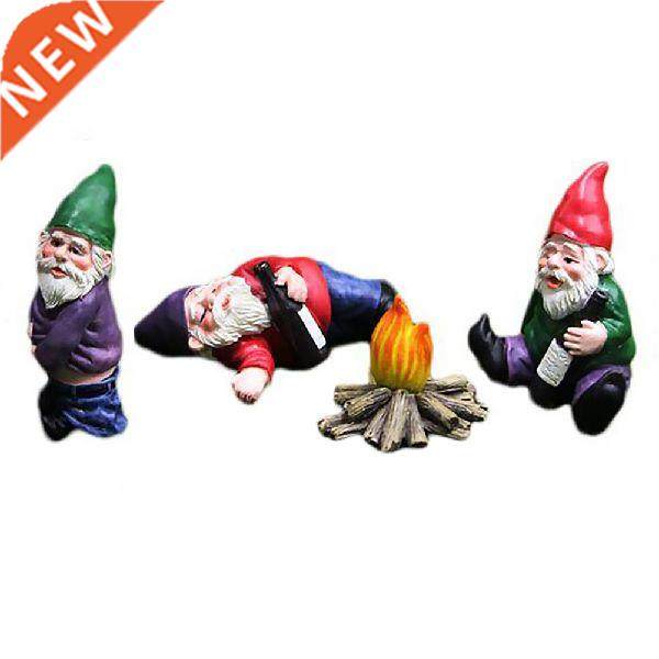 Garden Dwarf Gnome Figurine Statue Figurines Decoration图片