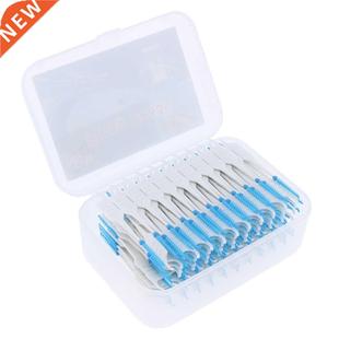 200pcs Inter Brush Tooth Pick Flosser Toothpick Stick Tool
